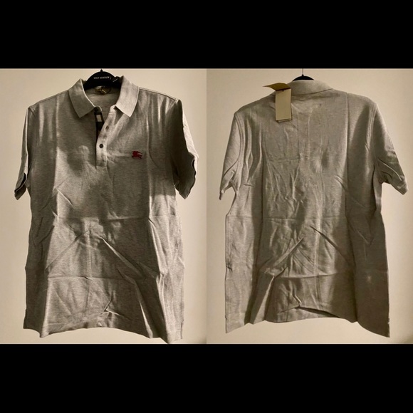 BURBERRY Cotton Polo Shirt - Picture 1 of 3